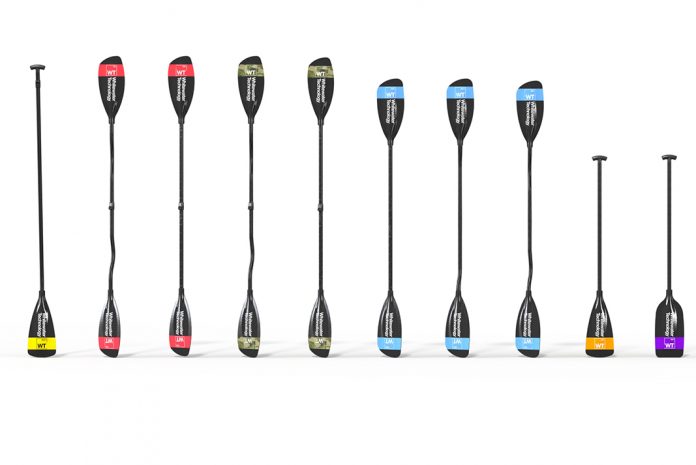 Whitewater Technology launches it’s debut paddle range featuring high performance paddles made with recycled carbon fiber & 5 year warranty. | Photo: Whitewater Technology