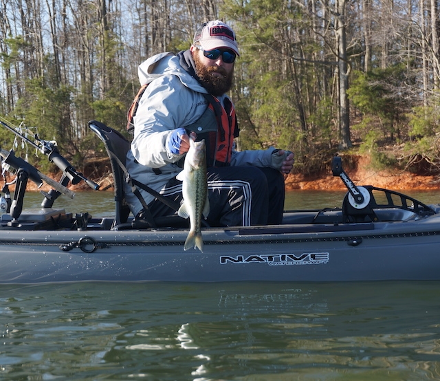 Matthew Frazier said the boat was perfectly setup for standup fishing and casting. Photos: Eric Boyd