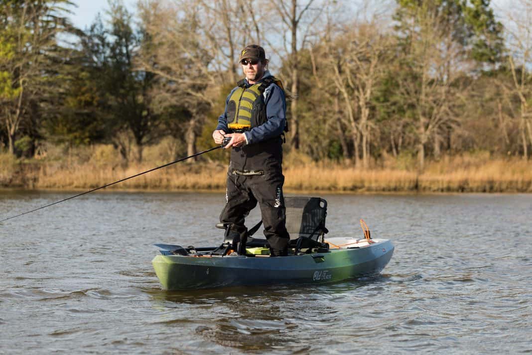 Inshore kayaks are stable for standup fishing. | Photo: Roberto Westbrook