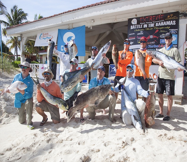 Florida angler Joe Kraatz won the Extreme Kayak Fishing Battle In The Bahamas to win a fat $10,000 check. Photos: Courtesy Paul Lebowitz