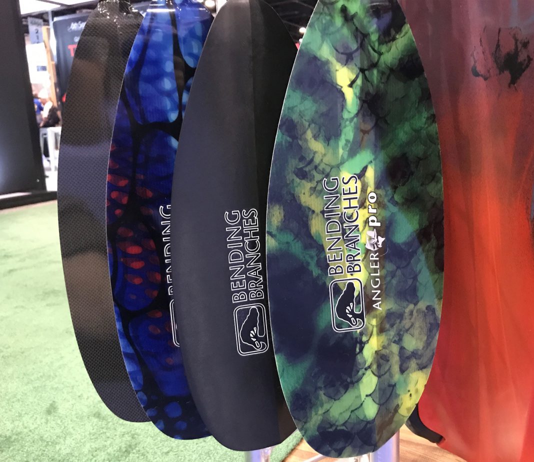 Bending Branches’ Redesigned Paddles Kayak Angler