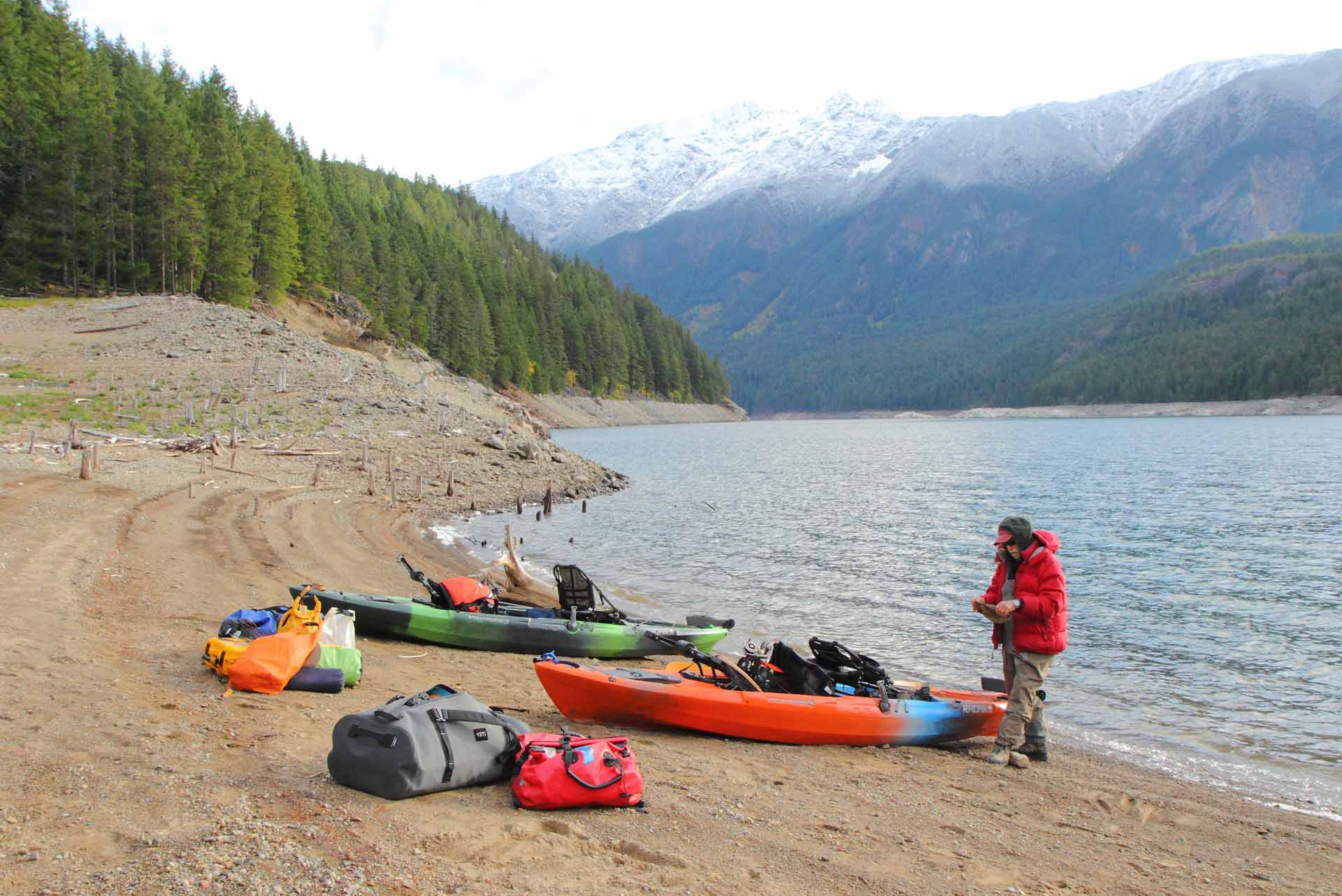 Expert advice for fly fishing the rugged Ross Lake in Washington
