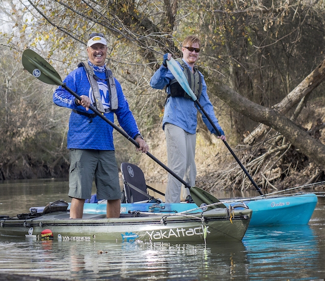 Tim Perkins (left) and Lance Coley have been at the top of the River Bassin Tourney Trail since it's beginning. Photos: Courtesy Jonathan Fordham