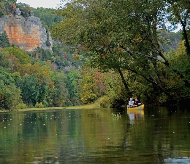 Bluffs, sky, water and adventure; Arkansas is a departure from the average fishing hole.Photo: Ben Duchesney
