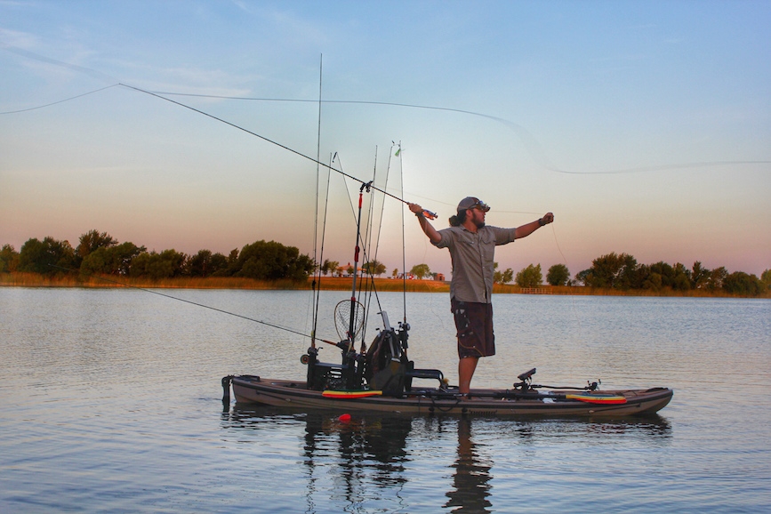 Stand-Up Fishing Tactics from Diablo Pro Grant Braudrick