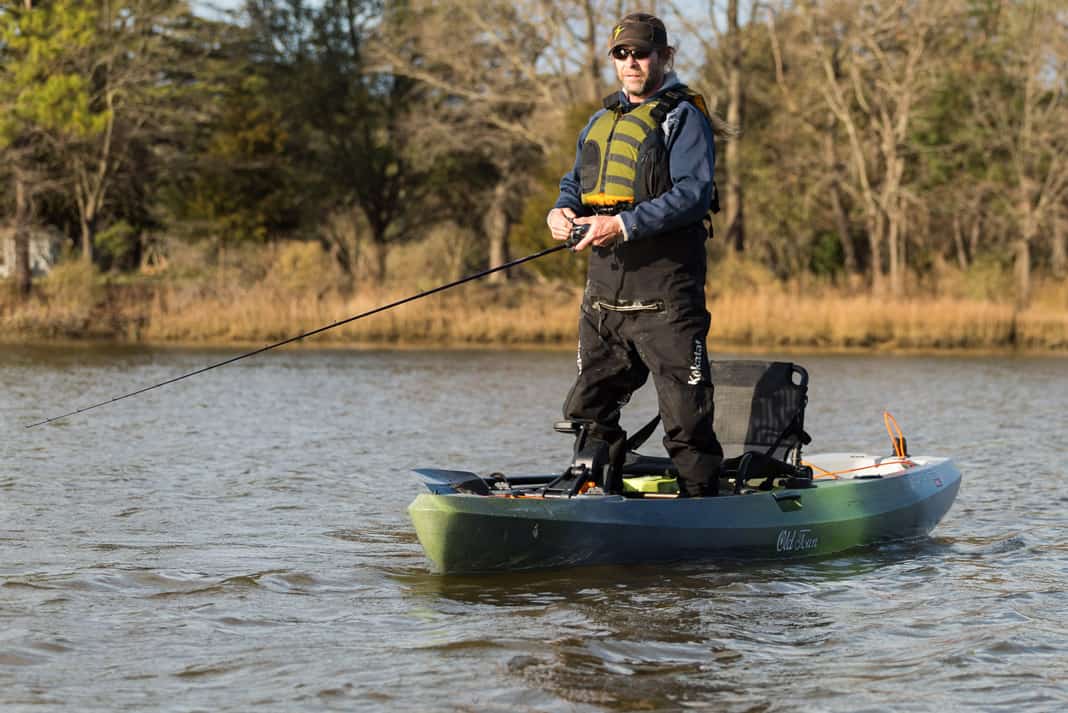 Boat Review: Old Town Canoe's New Topwater PDL Angler Fishing