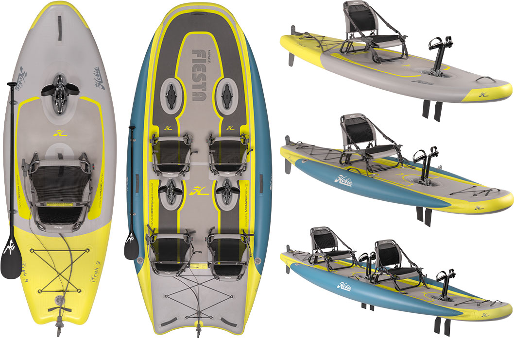 Hobie Expands Possibilities With New Inflatable iTrek Series And iEclipse - Paddling Magazine