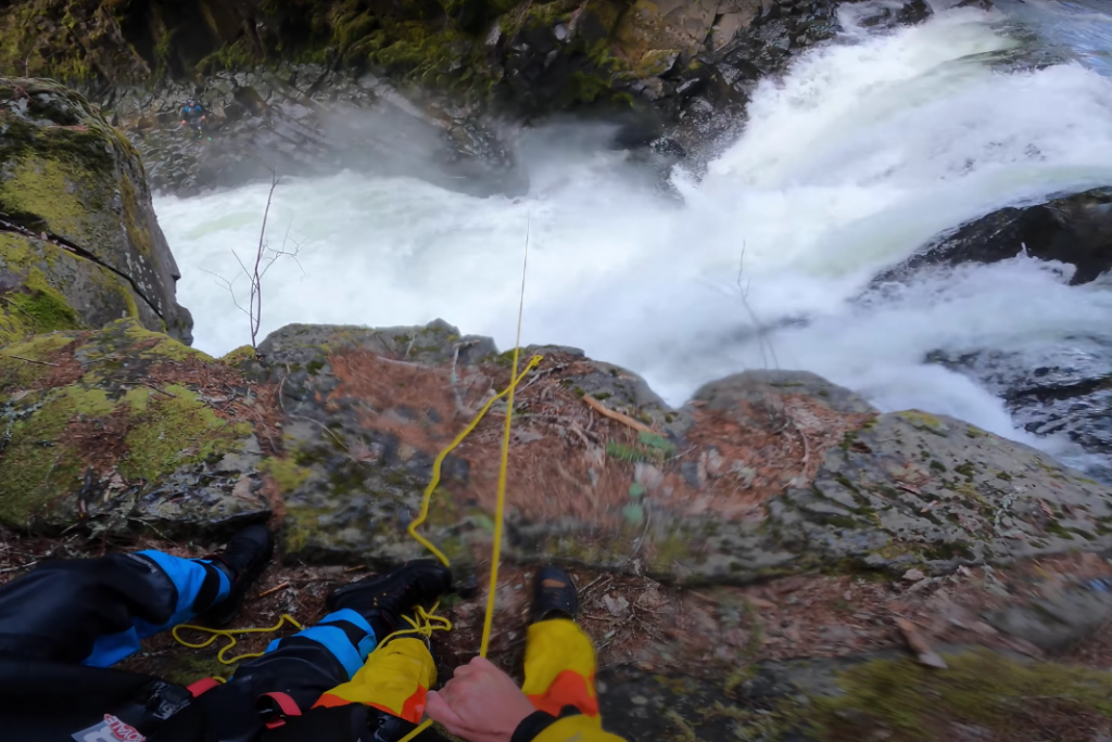 dane jackson rescues kayaker from a cave