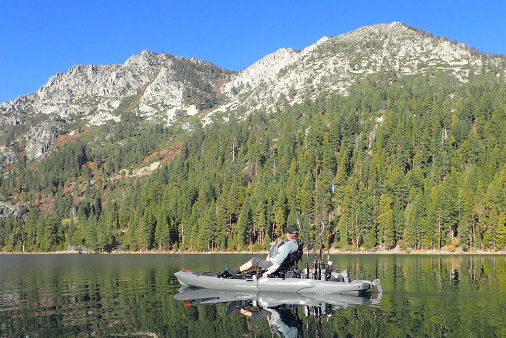 Most Popular Kayak Fishing Destinations Lake Tahoe Kayak Angler