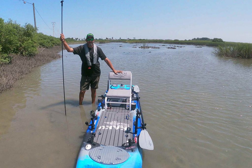 Hold Your Kayak Fast With A Stakeout Pole Kayak Angler