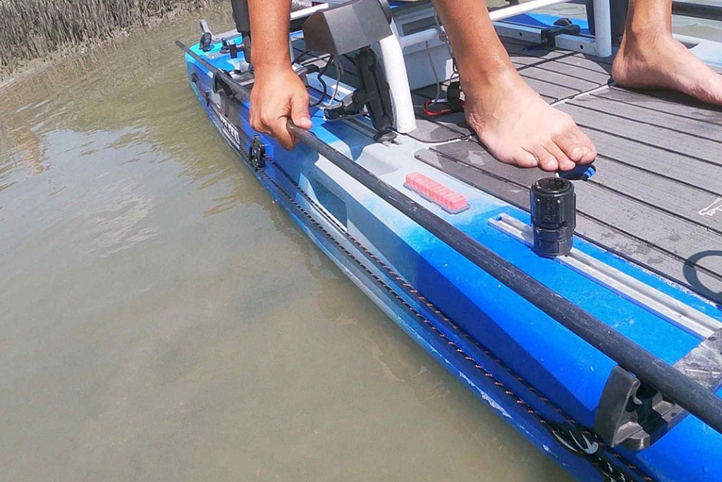 Hold Your Kayak Fast With A Stakeout Pole Kayak Angler