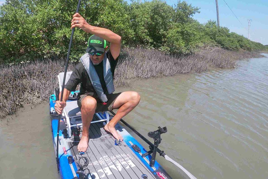 Hold Your Kayak Fast With A Stakeout Pole Kayak Angler