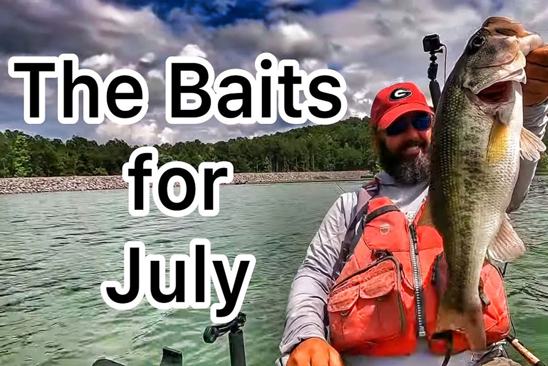 5 Top Baits And Lures For July Bass Fishing (Video)