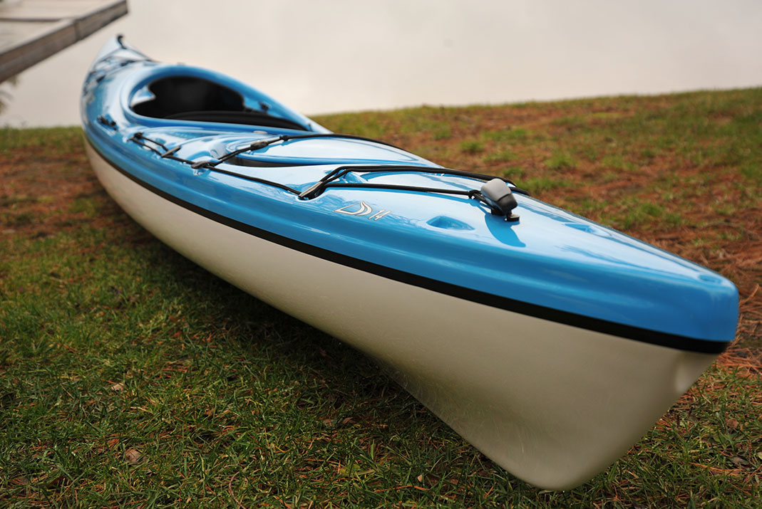 Blue Delta Kayaks 14 touring kayak on the grass