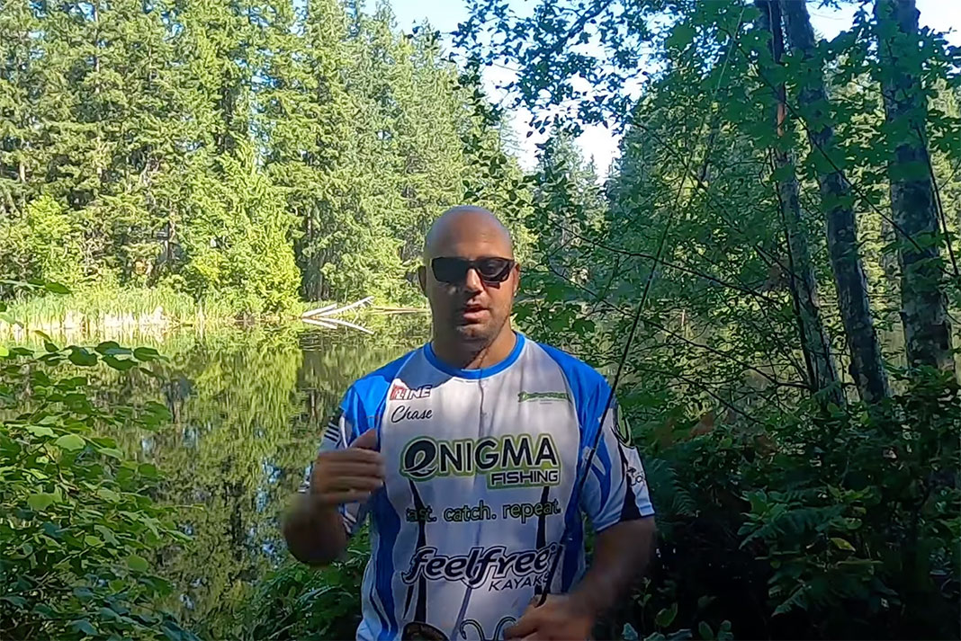 Chase Odeen narrates his disqualification from a kayak bass fishing tournament