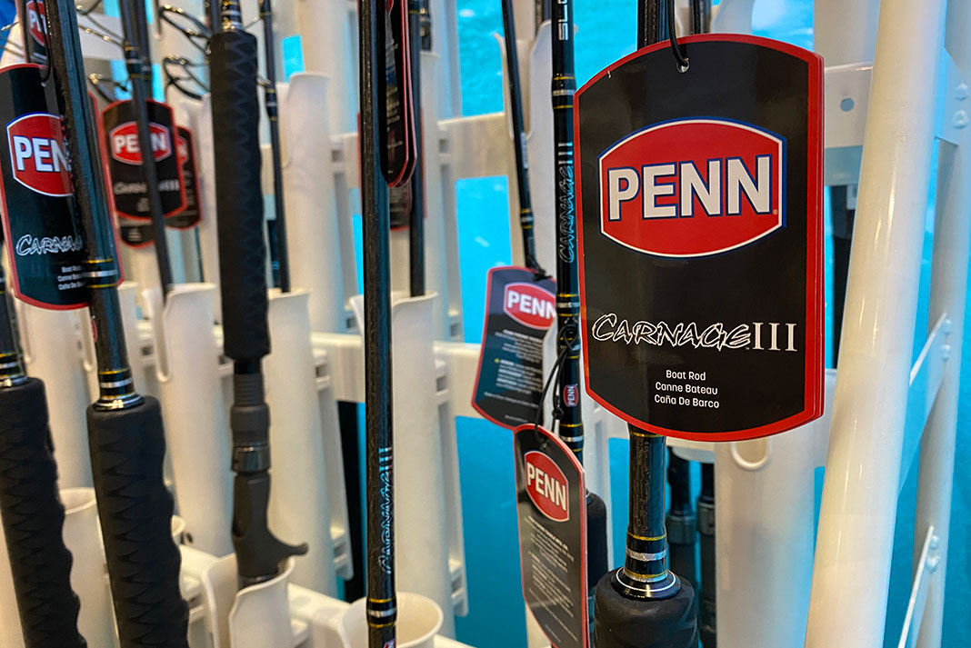 PENN Carnage III rod from ICAST 2021