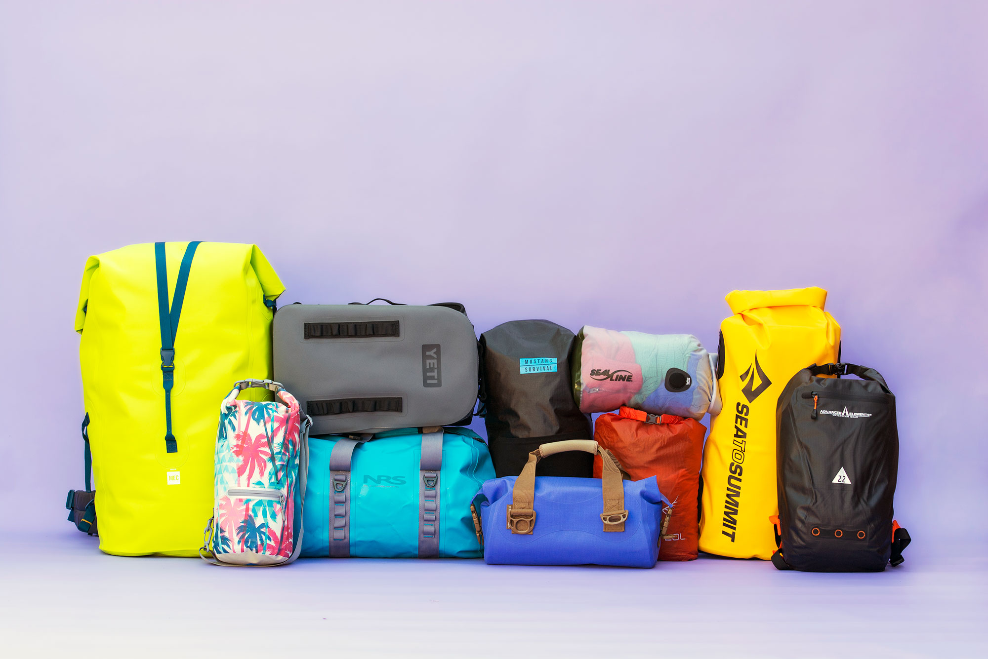 Outdoor Backpack Kayak Ocean Pack Waterproof Dry Bag Sack Multi Colour 2-30L So 