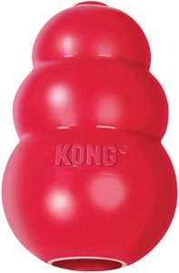 Red rubber Kong cone