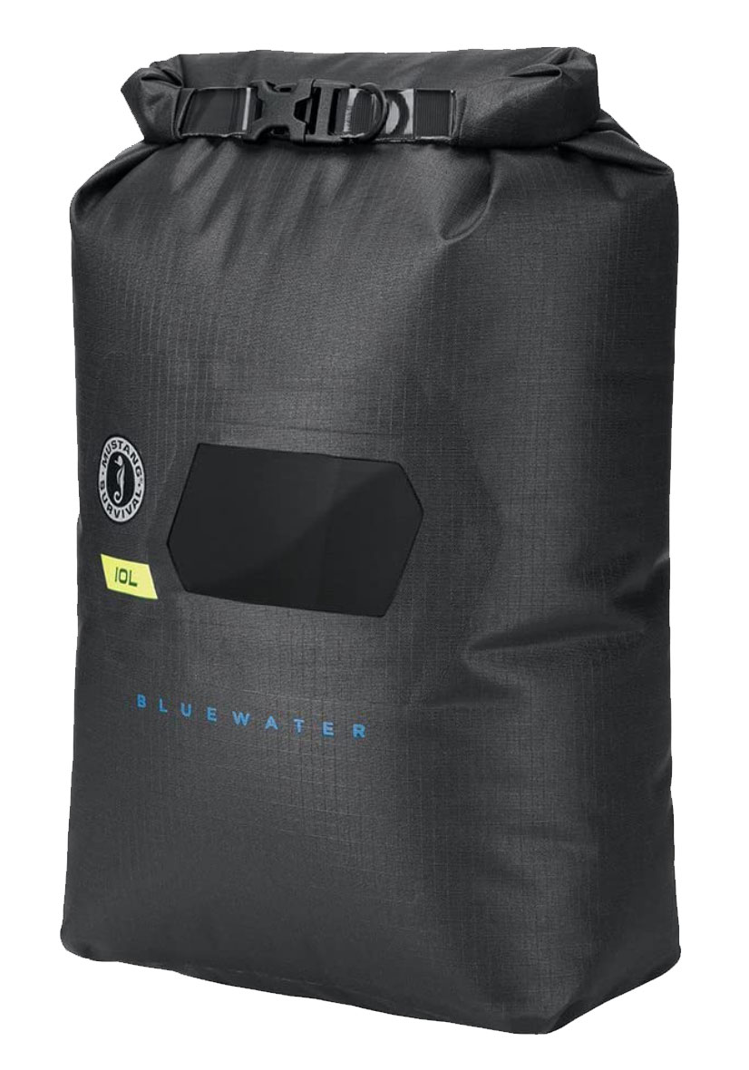 Mustang Survival Bluewater Roll Top Dry Bag, 10L