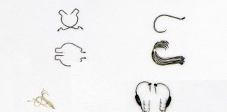 fishing hooks chosen as the best by a panel of experts