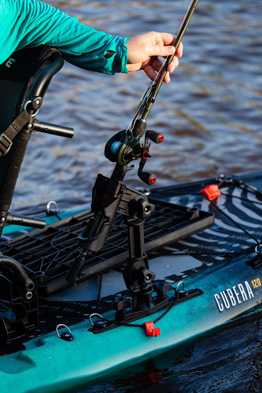 New rod holders hold rods better.| Photo: Roberto Westbrook
