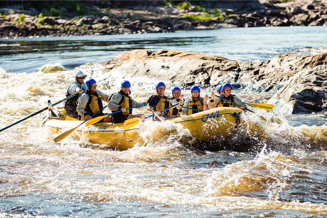Adventure Rafting the Main Channel of the Ottawa River | Photo: OWL Rafting