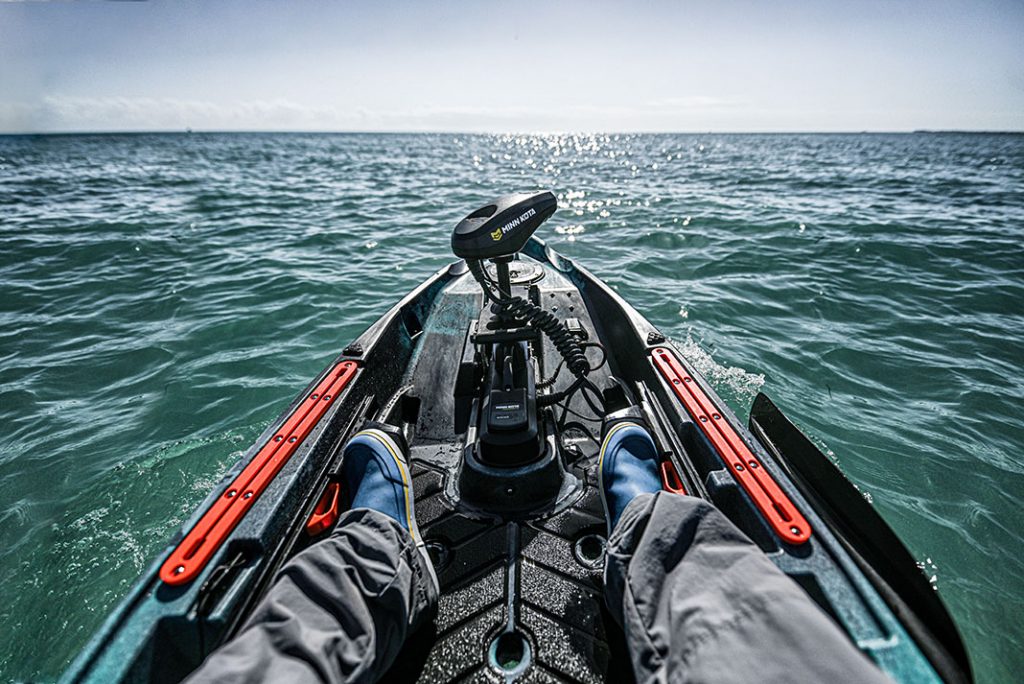 How To Use A Trolling Motor On A Kayak Kayak Angler