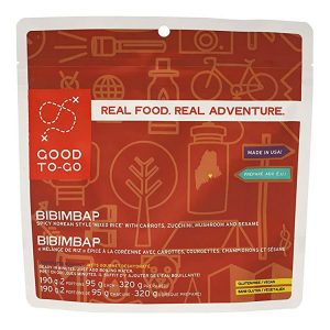 Good-To-Go Bibimbap dehydrated camping meal