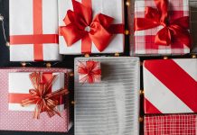 a selection of holiday gifts