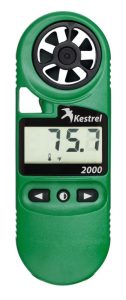 Kestrel 2000 Pocket Wind and Temperature Meter