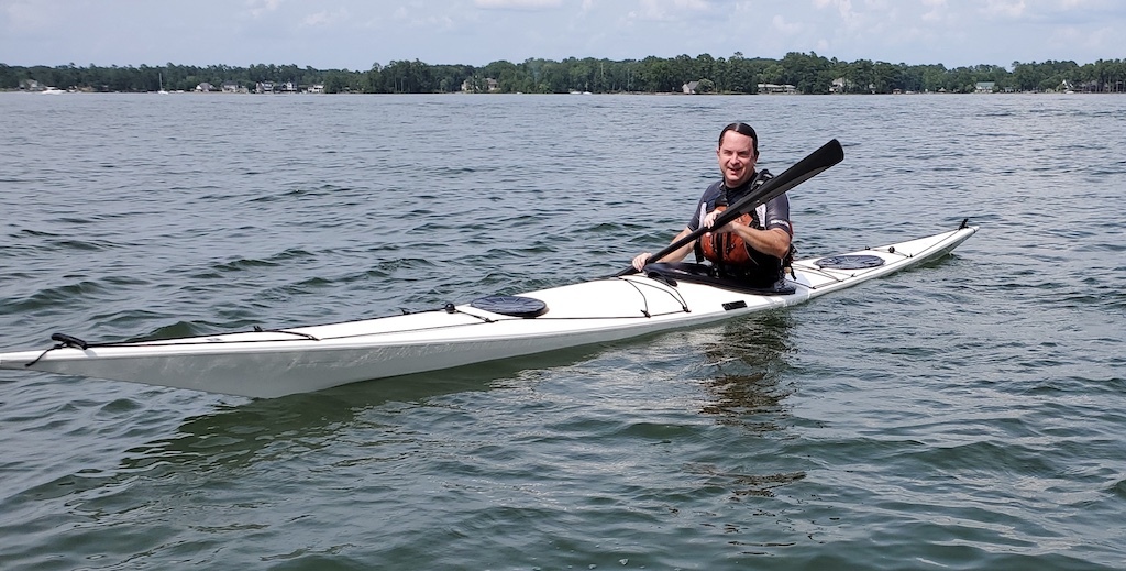 Allen had honed his kayaking skills for years, earning his ACA Level 4 Open Water certification. | Photo courtesy Allen Hutto