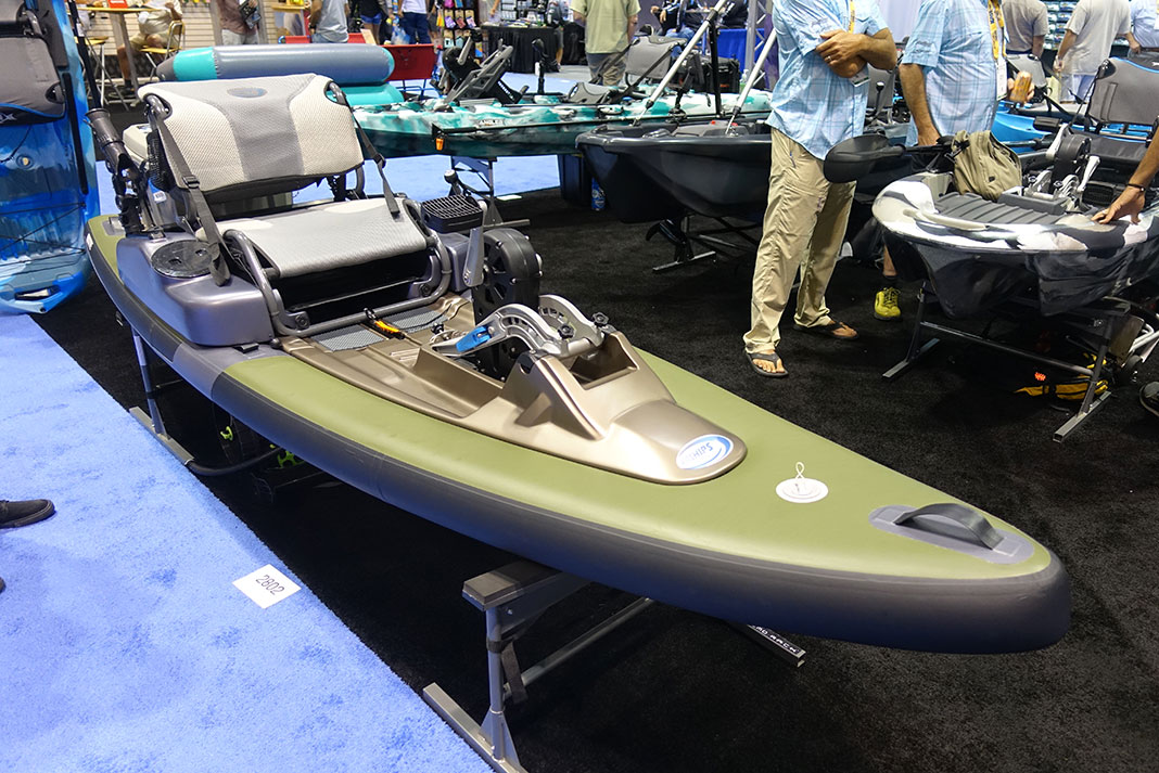 Feelfree Airship kayak paddleboard hybrid at ICAST 2022