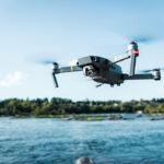 How Drones Are Revolutionizing The Search For Missing Paddlers drone flies rescue mission over a lake