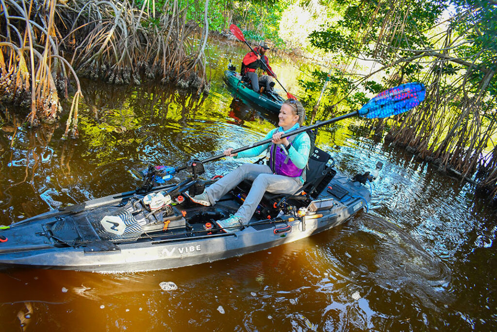 How To Choose The Best Paddle For Your Pedal Kayak Kayak Angler