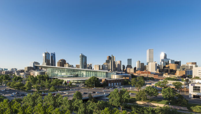 View of convention centre in Denver