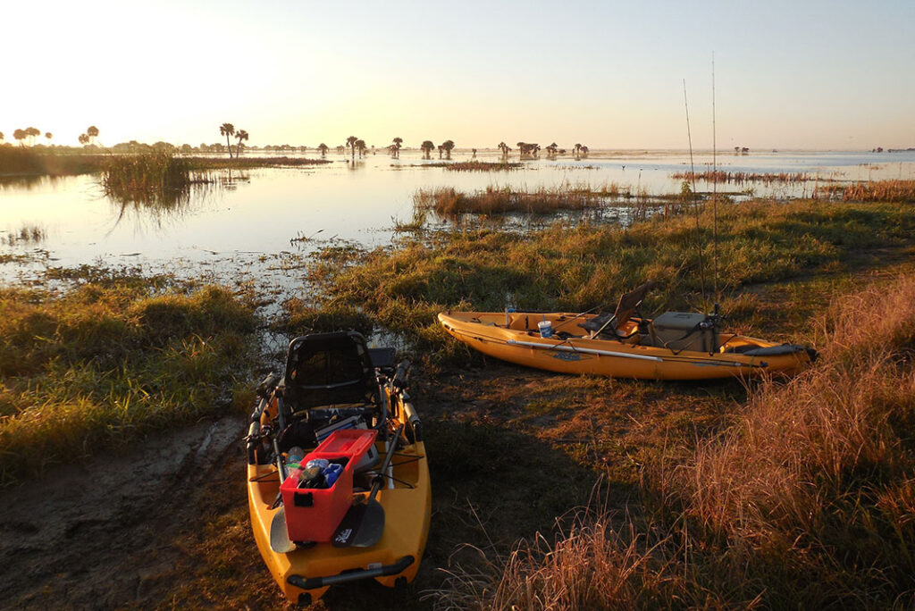 Find Bass Fishing Heaven At Fellsmere Reservoir, Florida Kayak Angler