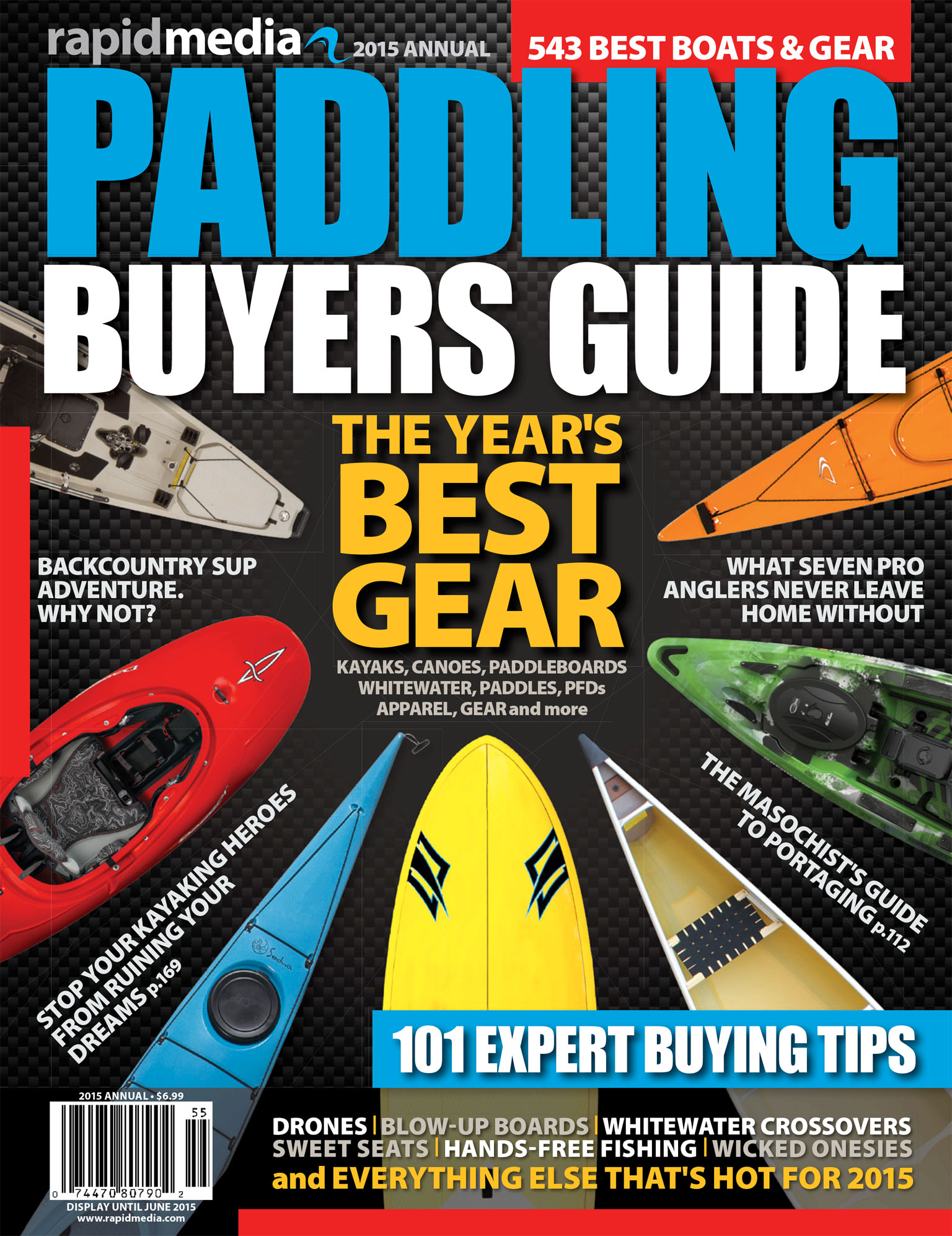 Cover of 2015 Paddling Buyer’s Guide