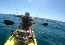 Offshore Texas kayak fishing