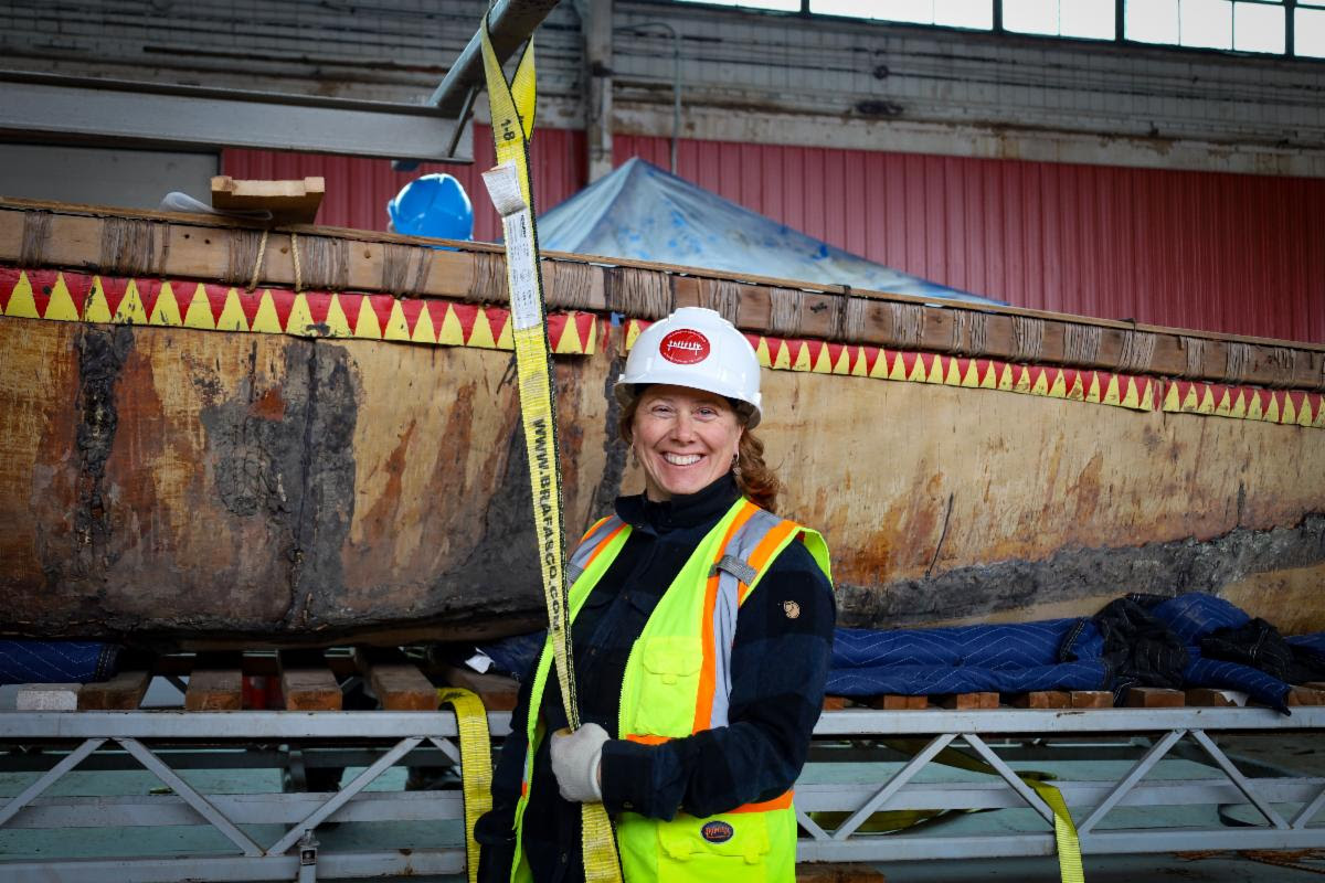 Canadian Canoe Museum Executive Director Carolyn Hyslop. Image: Canadian Canoe Museum