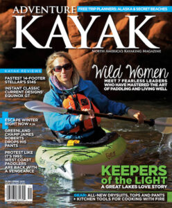 Cover of Adventure Kayak Magazine Spring 2015 issue
