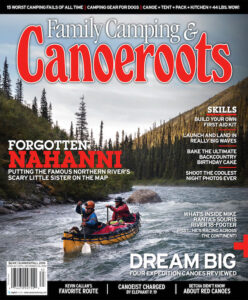 Cover of the Summer/Fall 2016 issue of Canoeroots Magazine