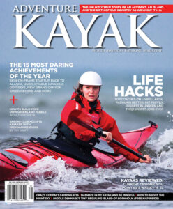 Cover of Adventure Kayak Magazine, Spring 2017 issue