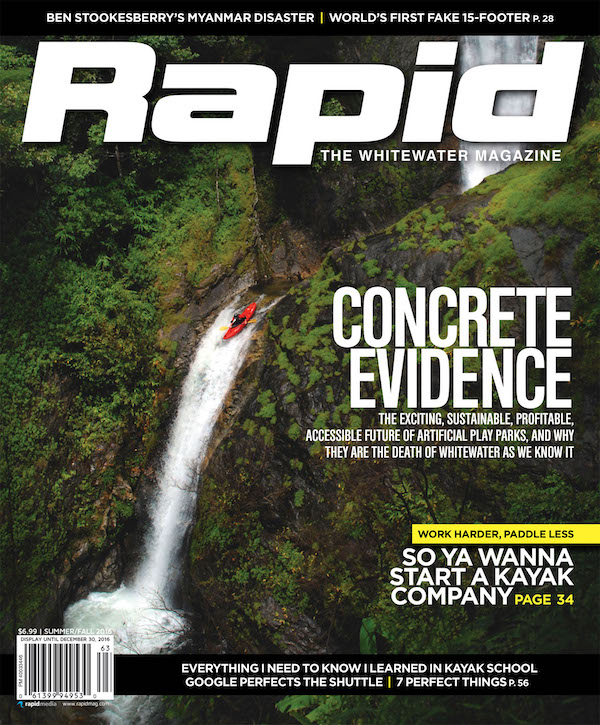 Cover of the Summer/Fall 2016 issue of Rapid magazine