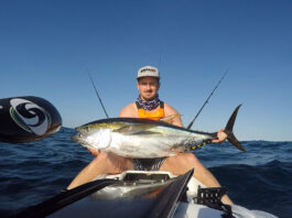 I Cast In a Yak  by Aaron Rubel about Adventures in Kayak Fishing