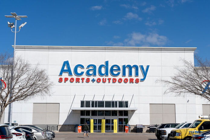 exterior of an Academy Sports store location