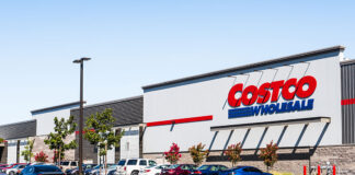 exterior of a Costco Wholesale store