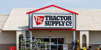 exterior of a Tractor Supply Co (TSC) store