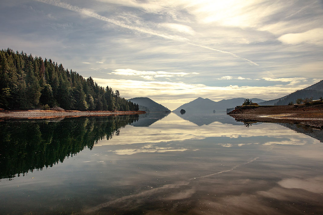 reflections from Moresby camp on Haida Gwaii