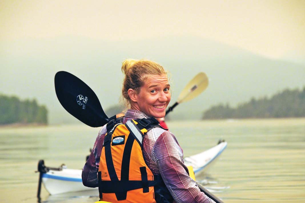 paddling coach Angela Bueckert