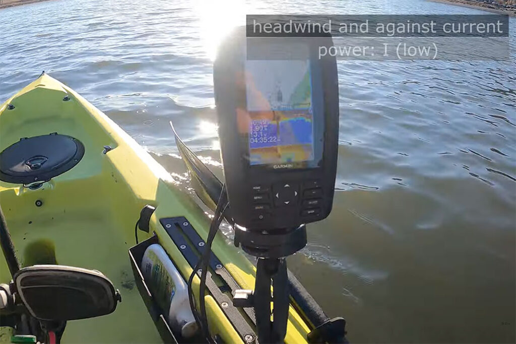 Watersnake Trolling Motor Takes On Wind And Tide (Video) Kayak Angler